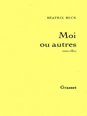 cover image of Moi ou autres